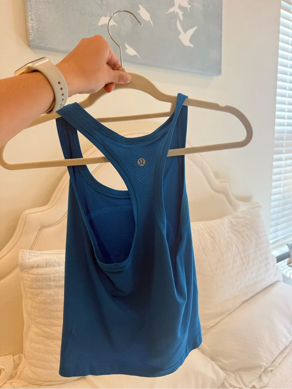 Lululemon blue swiftly tank race length